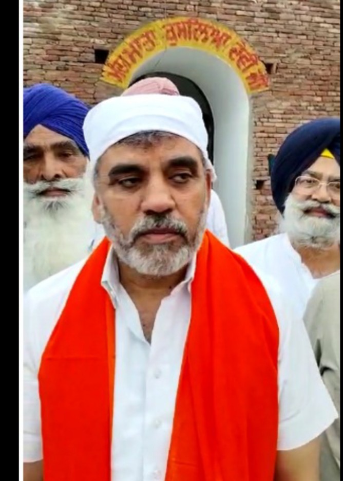 ਐਨ. ਕੇ. ਸ਼ਰਮਾ ਵੱਲੋਂ ਘੜਾਮ ਨੂੰ ਆਸਥਾ ਦੇ ਵੱਡੇ ਕੇਂਦਰ ਵਜੋਂ ਕੌਮਾਂਤਰੀ ਪੱਧਰ ’ਤੇ ਉਭਾਰਨ ਦਾ ਐਲਾਨ